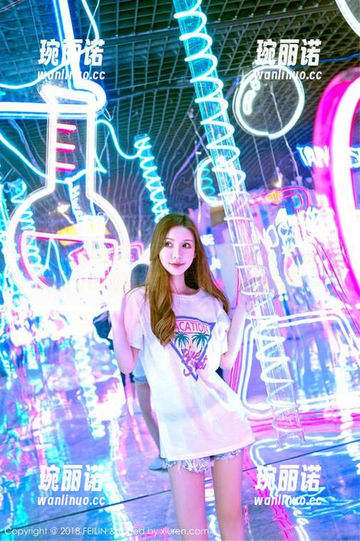 Feilin嗲囡囡 - 双人照片合集：Jennanni_Jen的搭档可是个专业模特吗？