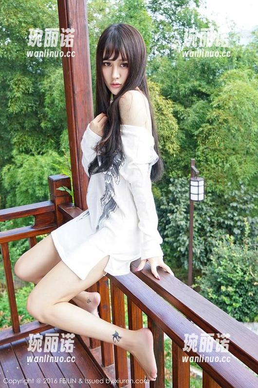 Feilin嗲囡囡 - 白色的姝姝妹妹，难道全套就是潜伏在各个角落的冷艳吗？