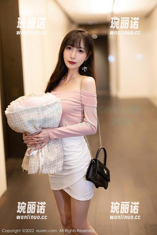 Xiuren秀人网 - 毛衣里的Candy糖糖——原图和作品的完美魔法，真有趣！