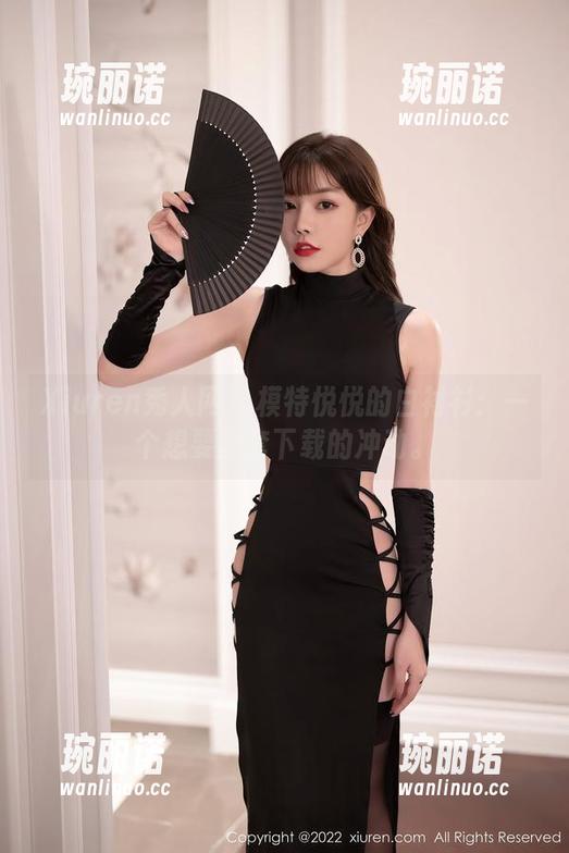 Xiuren秀人网 - 模特悦悦的白衬衫：一个想要全套下载的冲动。
