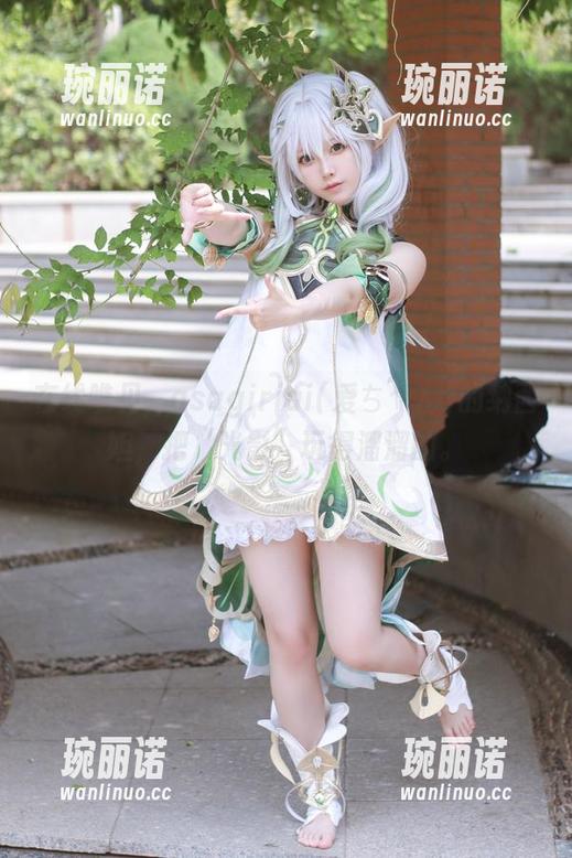 在线瞧见，asagiriai(爱ちゃん)的纳西妲，把“光影”玩得溜溜的。