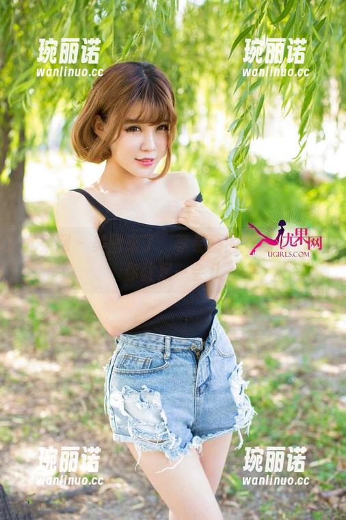 尤果网 - 美图来了，李易童的双马尾值得你驻足一会儿