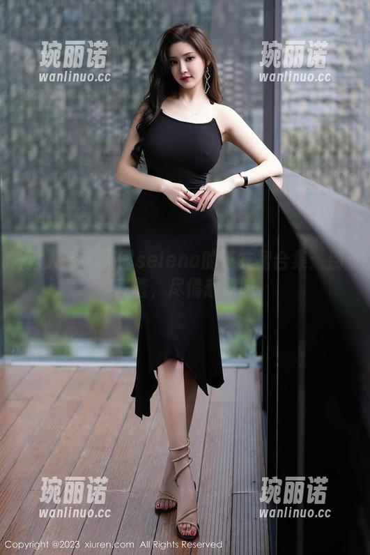 秀人网 - 娜露selena的连衣裙合集：别害羞，尽情想象吧