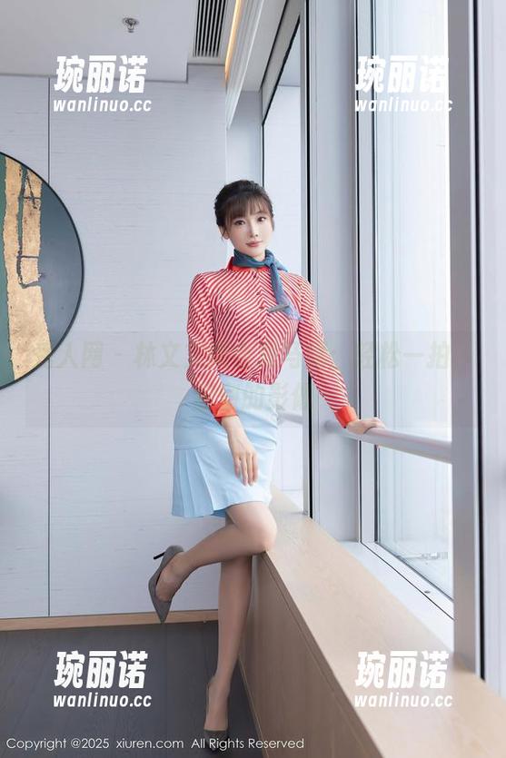 秀人网 - 林文文集合双马尾：轻松一拍，甜蜜的影像