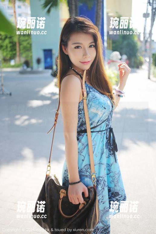 美媛馆 - 不寻常的搭配，王馨瑶双人写真集分享，有点意外的心想。