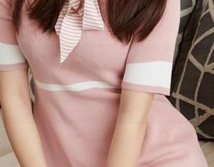 蜜桃社 – 萌美Moemi穿连衣裙，免费写真就像天天发糖！