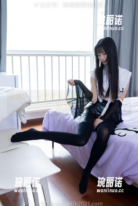 袜啵啵 - 灰色棉船袜里的稚予：原图流出，刷出新高度