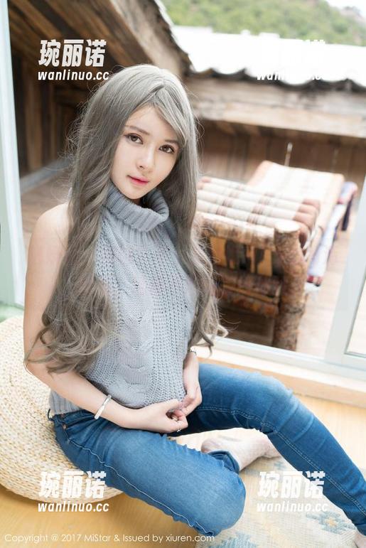 魅妍社 - 网袜？不，是闵妮Mily的高清图册，给你不同的美好体验