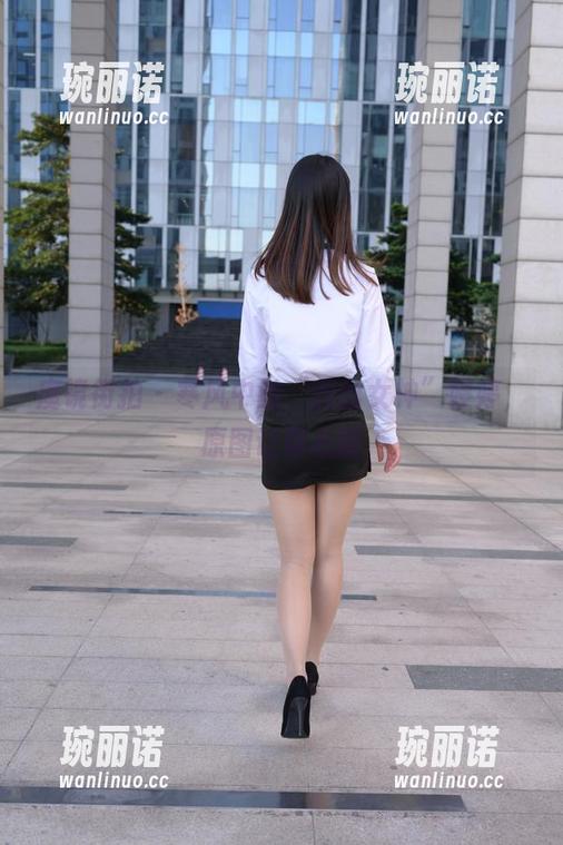 魔镜街拍 - 寒风中的“肉丝女神”婷婷，原图让你心暖